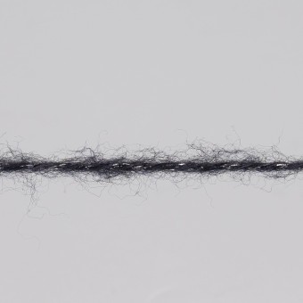 Нить пряжи Aura Yarns Fashion Starlight оттенок 1428 Graphite, крупно