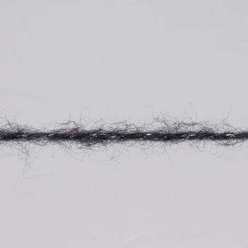 Нить пряжи Aura Yarns Fashion Starlight оттенок 1428 Graphite, крупно