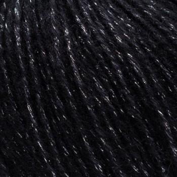 Цвет пряжи Aura Yarns Fashion Starlight оттенок 1428 Graphite, крупно