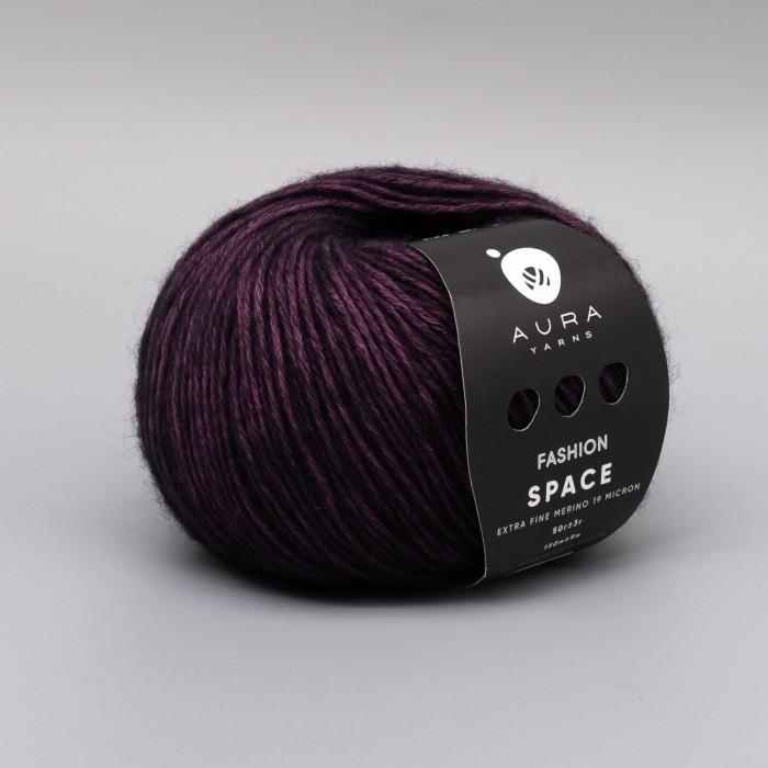 Купить пряжу Aura Yarns 🧶 Fashion Space цвет 1424 Sangria 🧡 в Калининграде