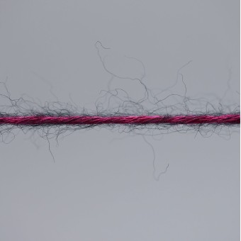 Нить пряжи Aura Yarns Fashion Space оттенок 1421 Flamingos, крупно