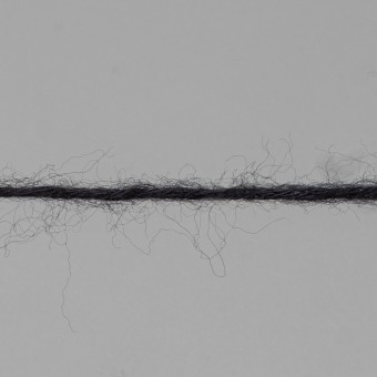 Нить пряжи Aura Yarns Fashion Space оттенок 1428 Graphite, крупно