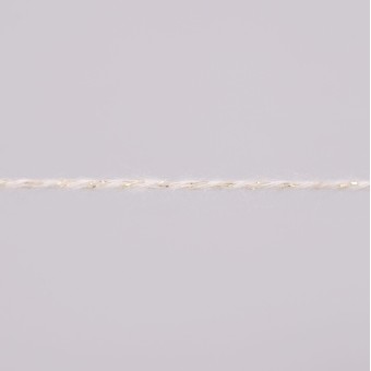 Нить пряжи Aura Yarns Fashion Shiny Day оттенок 1411 Cream, крупно
