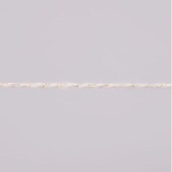 Нить пряжи Aura Yarns Fashion Shiny Day оттенок 1411 Cream, крупно