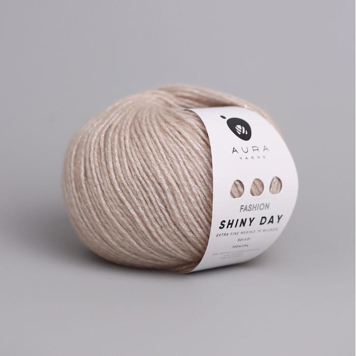 Купить пряжу Aura Yarns Fashion Shiny Day оттенок 1414 Latte в Калининграде