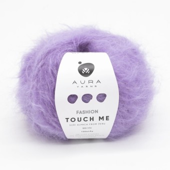 Моток пряжи Aura Yarns Fashion Touch Me оттенок 07.014 Provence, крупно