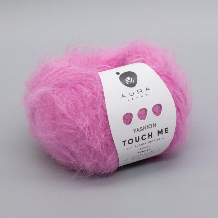 Купить пряжу Aura Yarns Fashion Touch Me, оттенок 07.010 Bubblegum в Калининграде