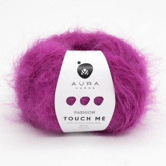 Моток пряжи Aura Yarns Fashion Touch Me оттенок 07.011 Diva, крупно