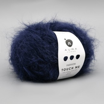 Aura Yarns Fashion Touch Me цвет 07.007 Navy Blue