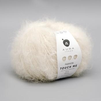 Aura Yarns Fashion Touch Me цвет 07.001 Cream