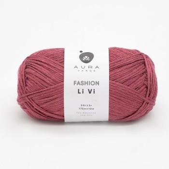 Моток пряжи Aura Yarns Fashion Li Vi в оттенке 06.030 Lupin, крупно