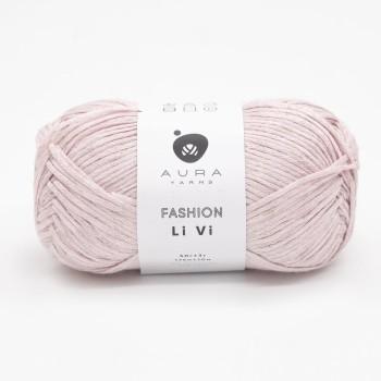 Моток пряжи Aura Yarns Fashion Li Vi, оттенок 1480 Powder