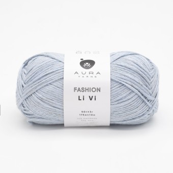 Моток пряжи Aura Yarns Fashion Li Vi оттенок 06.026 Summer Night, крупно