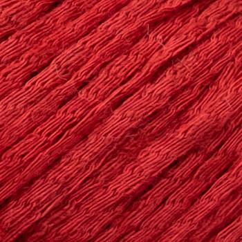Цвет пряжи Aura Yarns Fashion Li Vi оттенок 1472 Milano Red, крупно