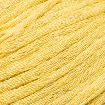 Цвет пряжи Aura Yarns Fashion Li Vi оттенок 1477 Yellow Verbena, крупно