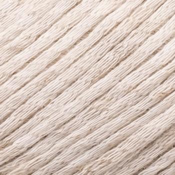 Цвет пряжи Aura Yarns Fashion Li Vi оттенок 06.024 Ecru, крупно