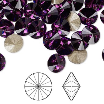 Риволи 12 мм - Amethyst #204 (SWAROVSKI, Австрия)