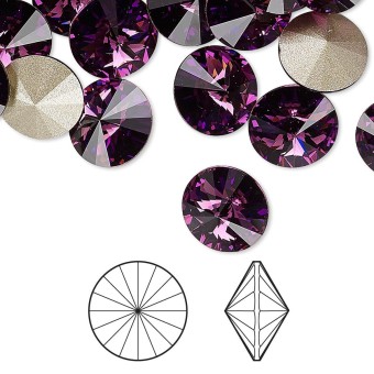 Риволи 12 мм - Amethyst #204 (SWAROVSKI, Австрия)