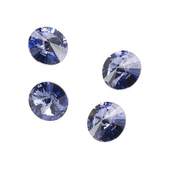 Риволи 12 мм - Tanzanite #539 (SWAROVSKI, Австрия)