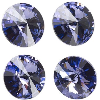 Риволи 12 мм - Tanzanite #539 (SWAROVSKI, Австрия)