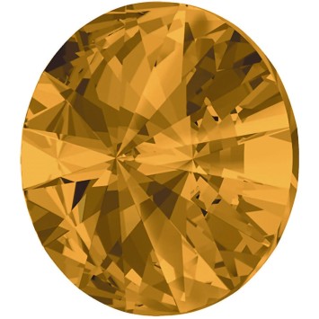 Риволи SWAROVSKI 12 мм - Topaz (#203)