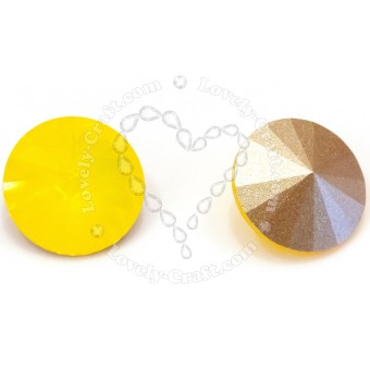 Риволи 12 мм - Yellow Opal #231 (SWAROVSKI, Австрия)