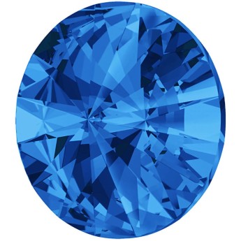 Риволи SWAROVSKI 12 мм - Sapphire (#206)