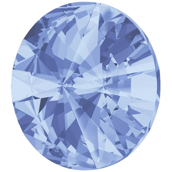 Купить SWAROVSKI Риволи 12 мм - Light Sapphire #211 (Австрия) в Калининграде