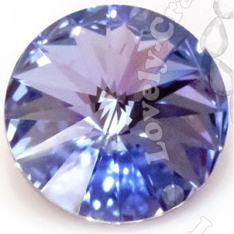 Риволи 12 мм - Tanzanite #539 (SWAROVSKI, Австрия)