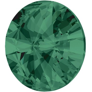 Кристалл Rivoli SWAROVSKI - Emerald #205, 12 мм