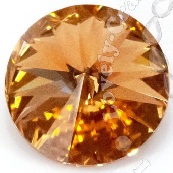 Риволи 12 мм - Light Colorado Topaz #246 (SWAROVSKI, Австрия)