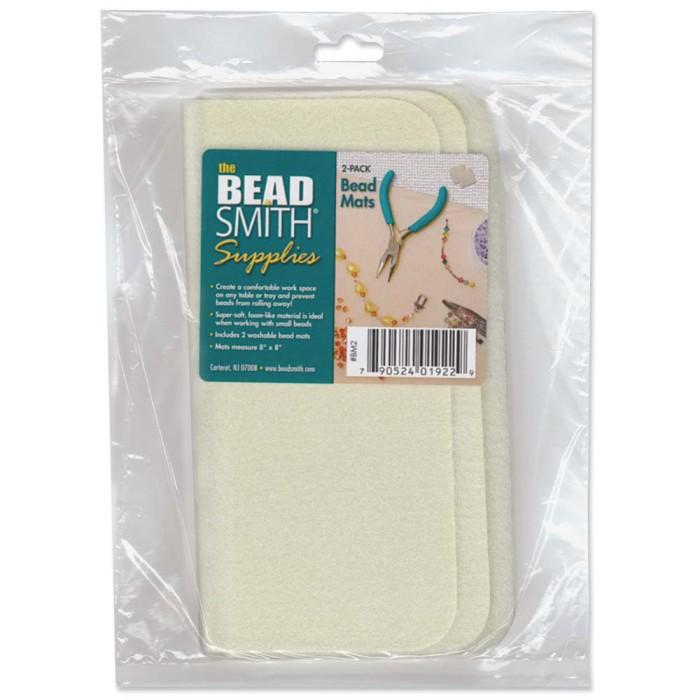 Купить коврик для бисероплетения Beadsmith (США) 20х20 см (кремовый) в интернет-магазине «Любимое Творчество»