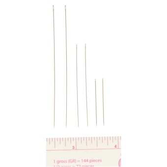 Иглы для бисероплетения BEADSMITH JOHN JAMES ENGLISH NEEDLES BEADING #12 (США)