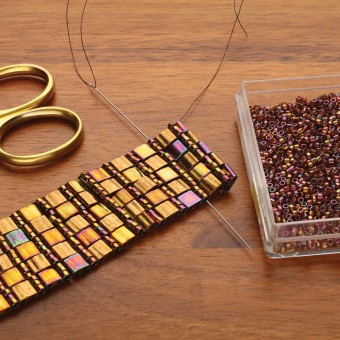 Иглы для бисероплетения BEADSMITH JOHN JAMES ENGLISH NEEDLES BEADING #12 (США)