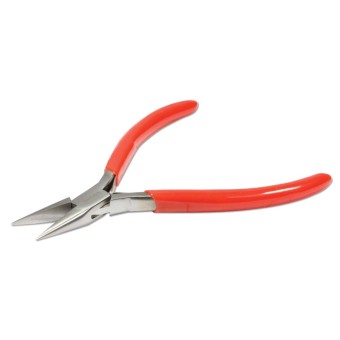 Тонкогубцы BEADSMITH SLIMLINE CHAINNOSE 120 мм, красные (США)