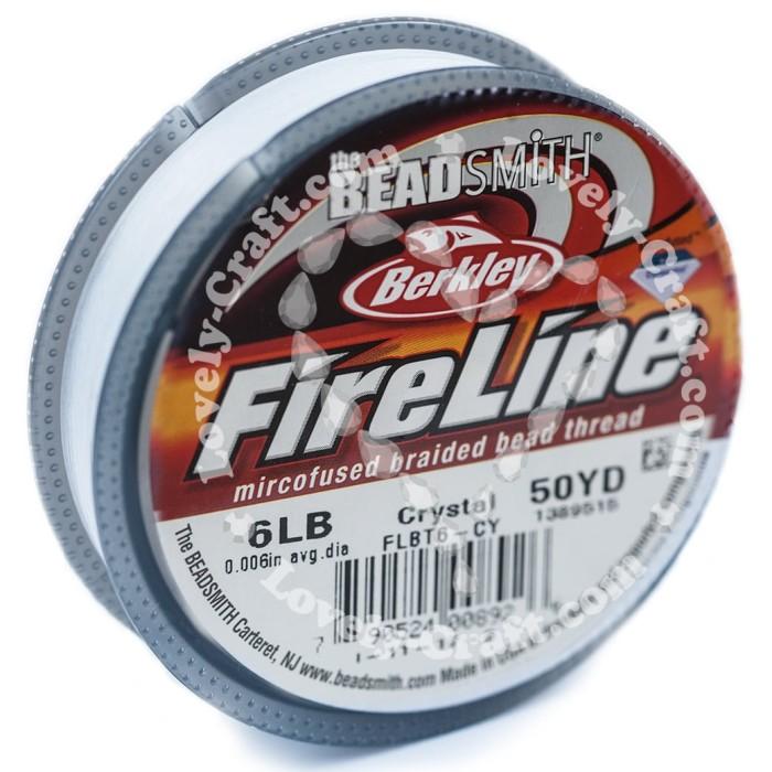 Купить нить для бисероплетения FireLine 0,15 мм (белая) в интернет-магазине «Любимое Творчество»