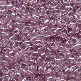 Бисер Miyuki 4x7mm Long Magatama Transparent Pale Orchid Luster - LMA-3503