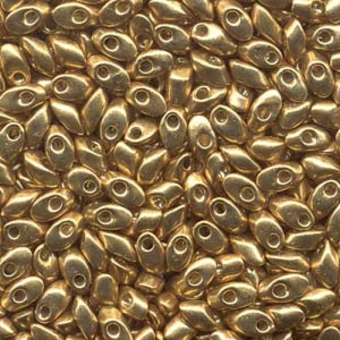 купить бисер MIYUKI Long Magatama GOLD DURACOAT GALVANIZED LMA-4202 в Калининграде