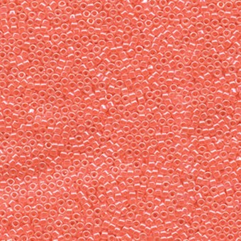 Бисер MIYUKI DELICA 11/0 SALMON-LINED LUSTER #235, 4 гр
