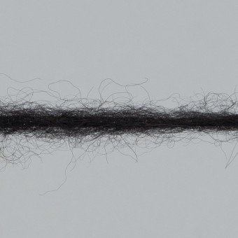Нить пряжи Aura Yarns Fashion Love Me 2.0 оттенок 08.005 black, крупно
