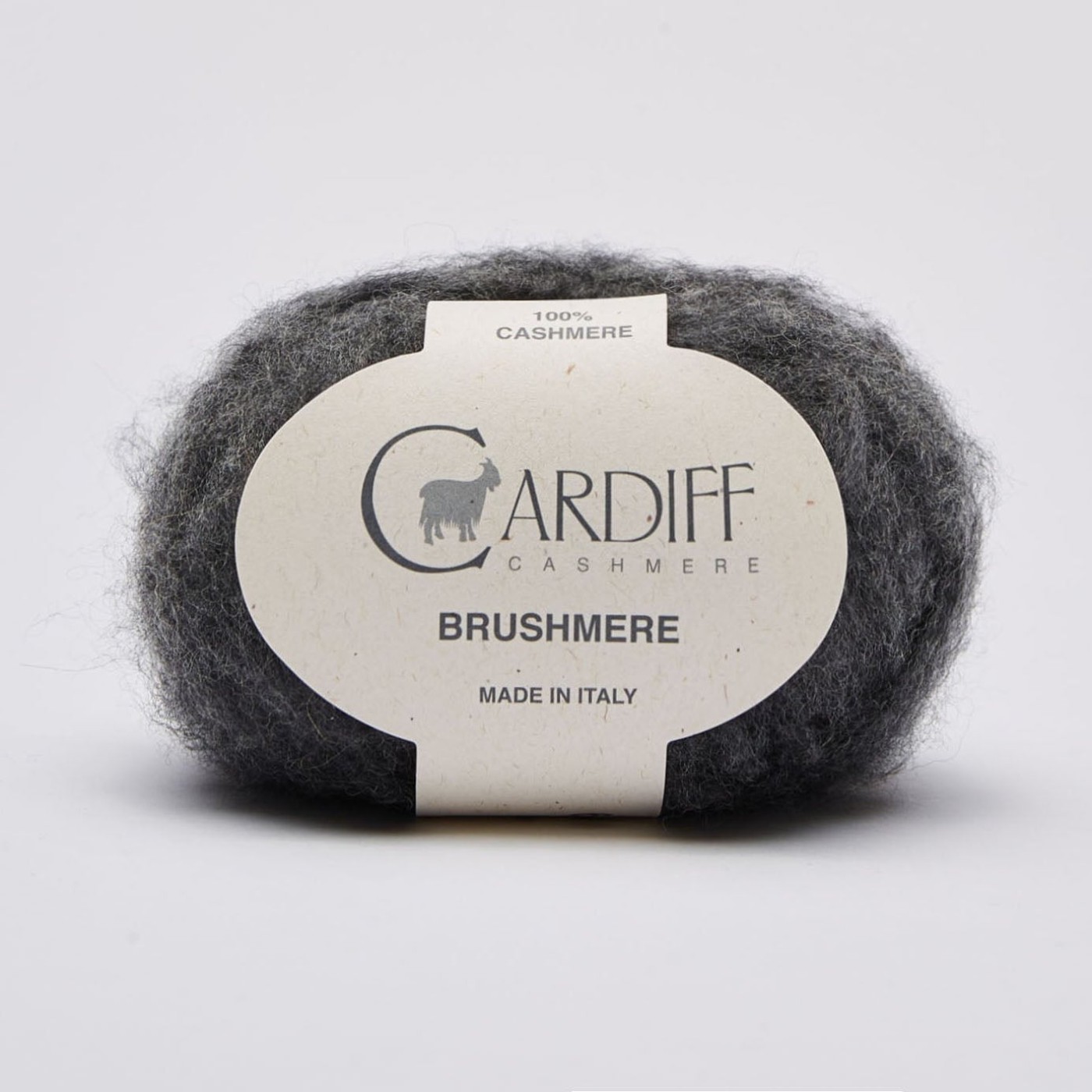 Купить пряжу Cardiff 🧶 Brushmere цвет 105 Grey Mel 🧡 в Калининграде