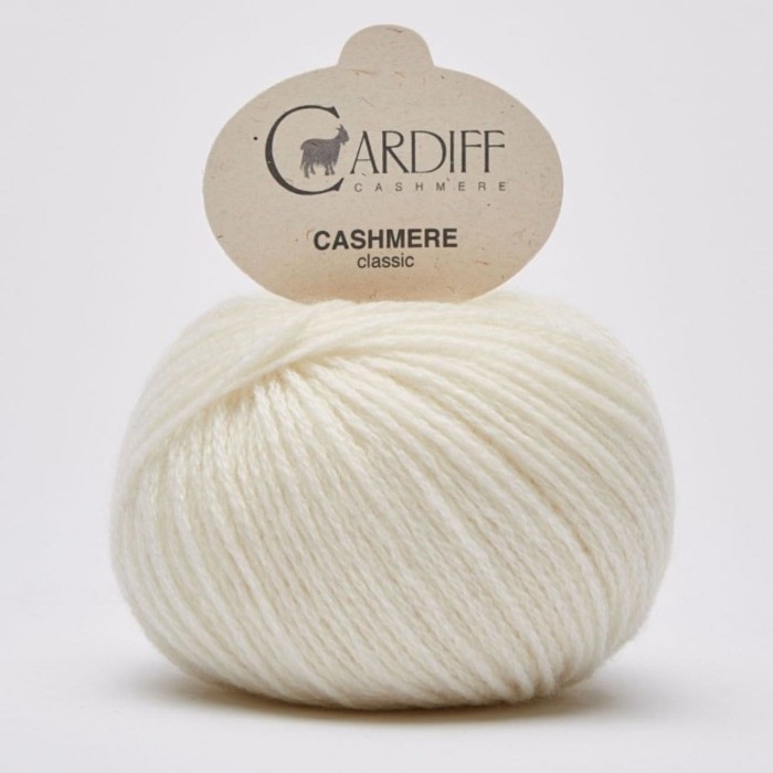 Купить пряжу Cardiff 🧶 Cashmere Classic цвет 501 Neve 🧡 в Калининграде