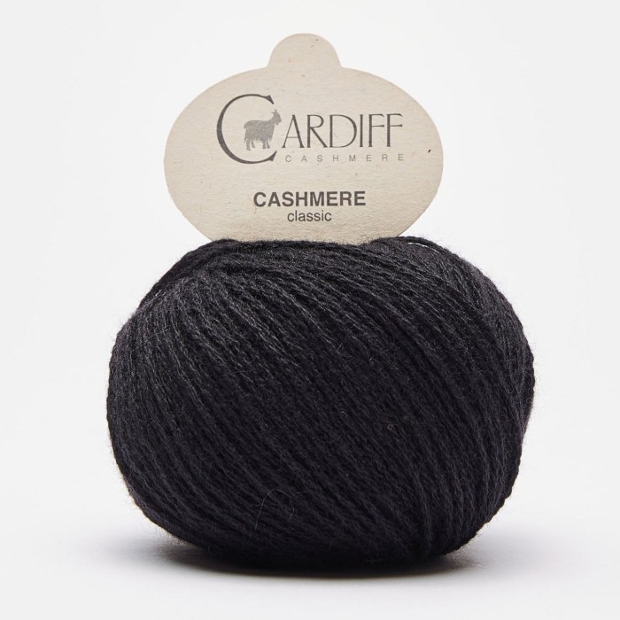 Купить пряжу Cardiff 🧶 Cashmere Classic цвет 516 Nero 🧡 в Калининграде