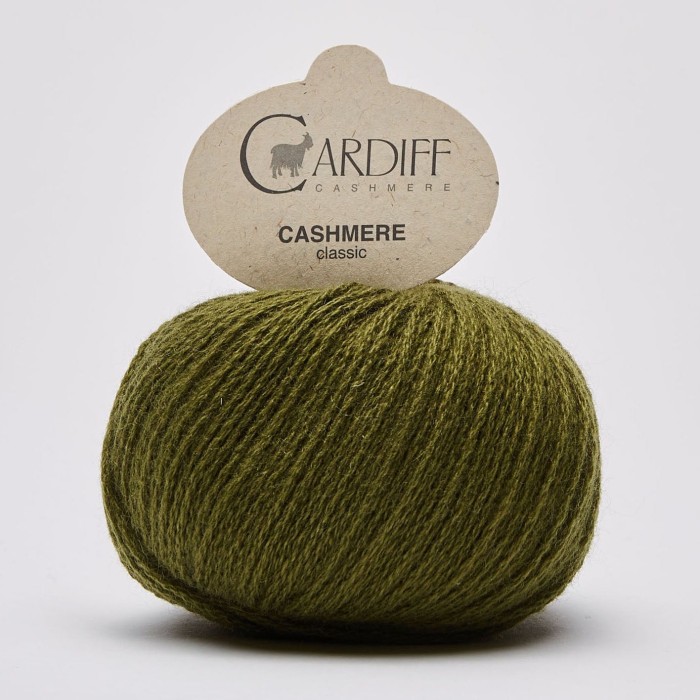 Купить пряжу Cardiff 🧶 Cashmere Classic цвет 543 Jungle 🧡 в Калининграде