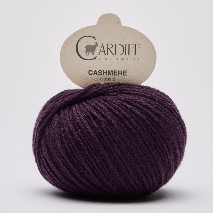 Купить пряжу Cardiff 🧶 Cashmere Classic цвет 601 Uva 🧡 в Калининграде