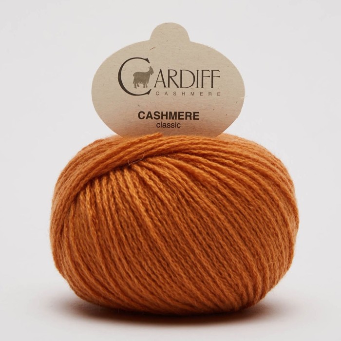 Купить пряжу Cardiff 🧶 Cashmere Classic цвет 701 Siwa 🧡 в Калининграде
