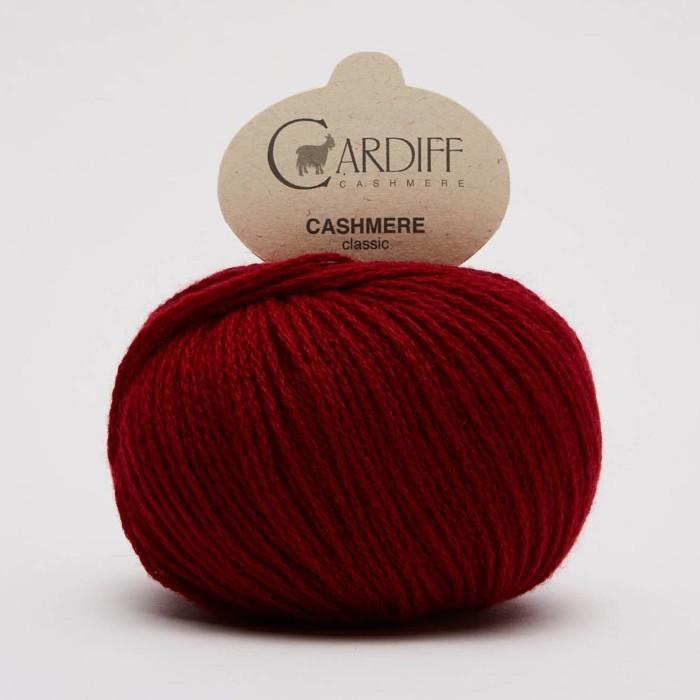 Купить пряжу Cardiff 🧶 Cashmere Classic цвет 714 Scarlatta 🧡 в Калининграде