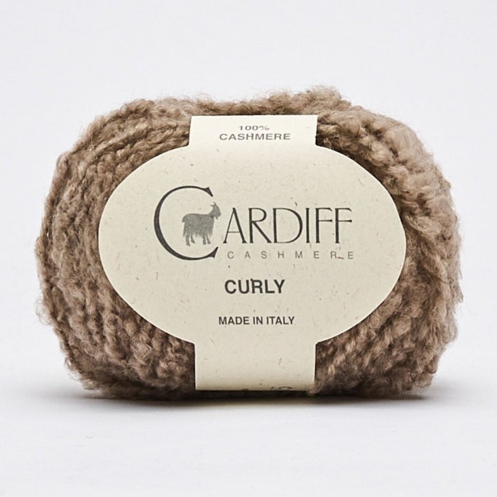 Пряжа Cardiff Curly цвет 103 Brown