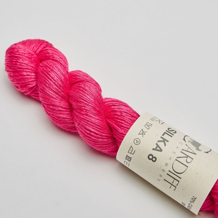Купить пряжу Cardiff Silka 8 🧶 цвет 08 Sakura 🧡 в Калининграде