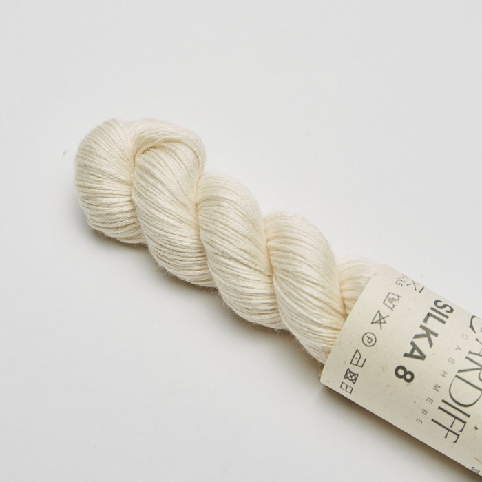 Купить пряжу Cardiff Silka 8 🧶 цвет 11 Neve 🧡 в Калининграде